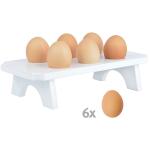 Eierregal aus Holz - 6 Eier