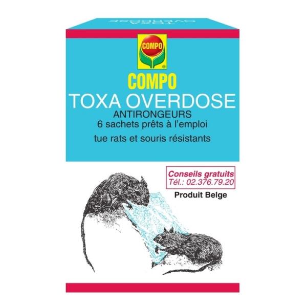 Appât poison pour souris & rats Fatal, 150 g