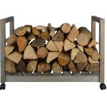 Stockage de bois mobile