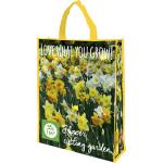 Sac shopping avec mélange de narcisses 'Love what you Grow' (25 pièces)