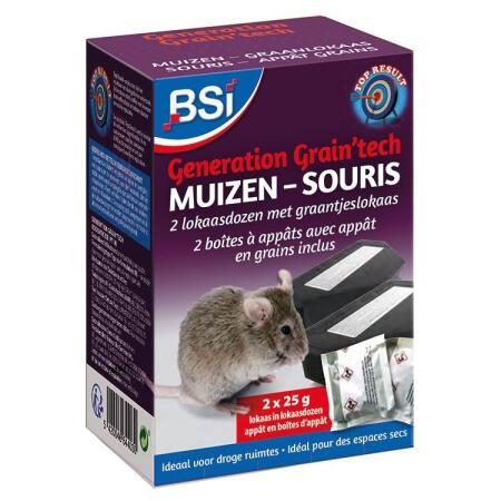 Boîtes à appât pour souris BSI (3 pièces)