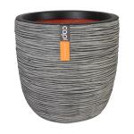 CAPI pot de fleurs bol Rib NL 55 x 53 cm - anthracite