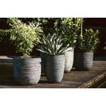 CAPI pot de fleurs bol Rib NL 55 x 53 cm - anthracite