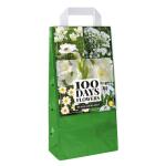 Mélange de bulbes de fleurs White Garden - Paquet cadeau (125 pièces)