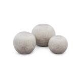 Boule en céramique Stone Grey - L