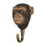 Crochet de suspension en bois - chimpanzé