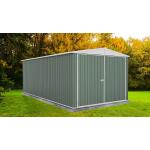 Abri de jardin Absco Highlander 3060HK - 18 m² - vert