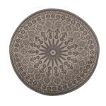 Tapis de jardin rond gris - Ø 166,4 cm