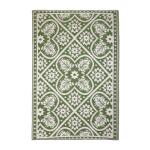 Tapis de jardin rectangulaire vert - 180 x 120 cm