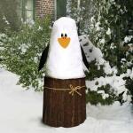 Frostschutzhülle Pinguin - 90 x 100 cm