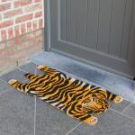 Paillasson de porte en coco - motif tigré