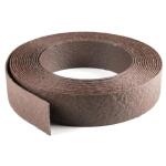 Ecoo bordure de jardin ou étang Ecolat 14 x 25 m - marron 