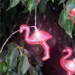 Flamingo-Lichterkette