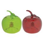 Piège à mouches à fruits décoratif - pomme rouge ou verte