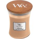 Bougie WoodWick M - Lait d'or au curcuma