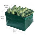Pflanzbeutel für Gemüse hoch - 61 x 61 x 40 cm