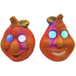Halloween-Kürbis mit LED-Augen (2 stück)