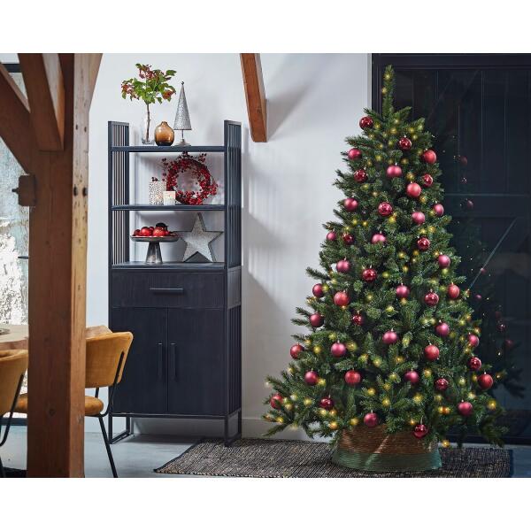 Künstlicher Weihnachtsbaum blaugrün 120 cm