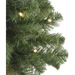 Weihnachtsbaum aus Kunststoff Norton mit Beleuchtung - 45x20 cm