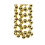 Perlenkette Ø 2 cm - Hellgold