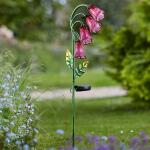 Blumenglocken - lichtspendend und solarbetrieben - Gartenstecker