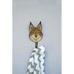 Crochet de suspension en bois - lynx