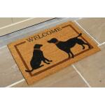 Fußmatte Raja 40 x 60 cm - Welcome hunden