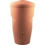 Tonneau de pluie 270 L - terracotta