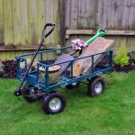 Solide chariot de jardin - jusqu'à 200 kg