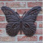 Décoration murale en forme de papillon XXL - en métal
