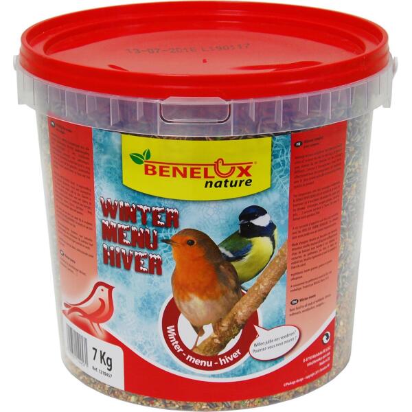  - Wintermix für Gartenvögel in Eimer - 7 kg